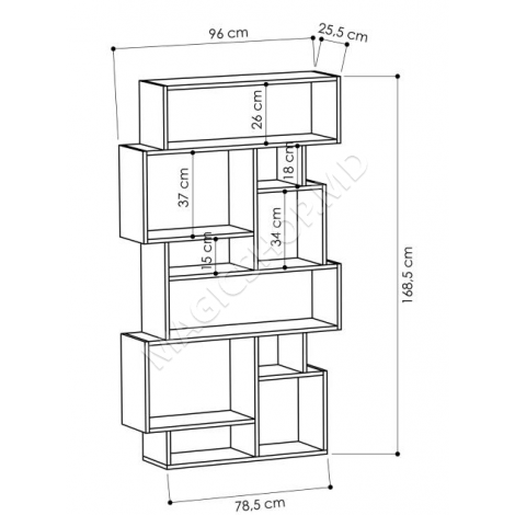 Raft Karmato 96x169 cm